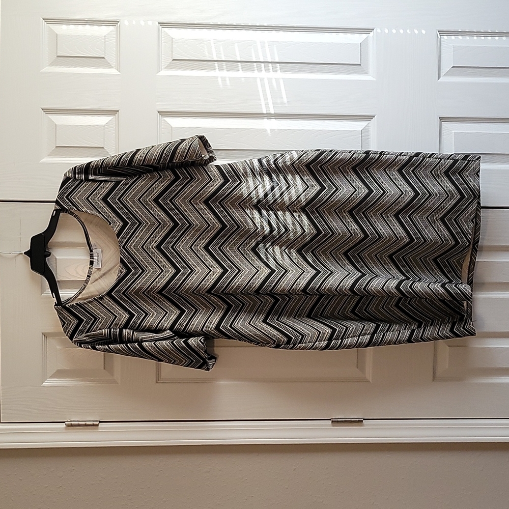 Avenue Chevron dress